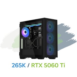 인텔 15세대 265K RTX5070Ti 3D 랜더링 AI 이미지 생성 작업용 조립PC