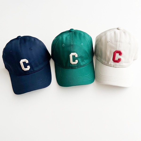 <b>포키즈</b> 2~7살 아동모자 마이베베 C자수 썬캡 남아여아