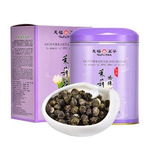 (해외직구g097)천복 모리화차 진주자스민차 200g