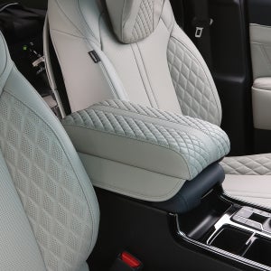 디올뉴싼타페 콘솔쿠션 팔 틈새 가죽 교체