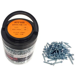 이노공구 삼각머리태핑나사 4x25mm #TT105