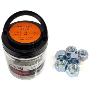 이노공구 육각너트 메탈 7/8인치 1통, HN137