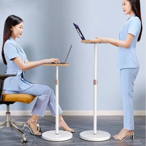 스탠워크 수동모션데스크 서서하는책상 키다리책상 서서공부하는