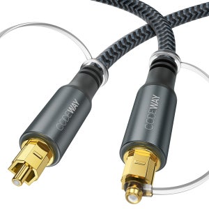 코드웨이 오디오 광케이블 SPDIF TOSLINK 옵티컬 케이블 2m
