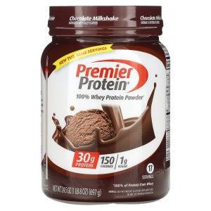 프리미어프로틴 100% 웨이 프로틴 파우더 초코 초콜릿 밀크쉐이크 맛 697g