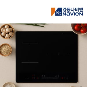 설치지원 3구 빌트인 인덕션 원터치 슬라이딩 파워부스터 CEI150-03B5N 블랙 [N]