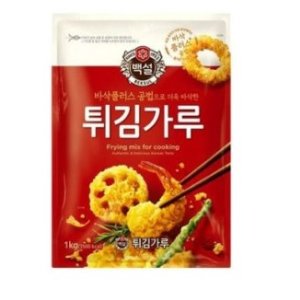 백설튀김가루1kg 최저가 가성비상품