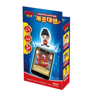 설민석의 한국사대모험 스마트 피규어 AR 카드 세트 [세종대왕]