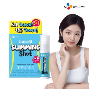[총 6입] CJ 이너비 팻다운 슬리밍샷 5+1입 혈당 다이어트 체지방 탄수화물 컷 6개입, 1개