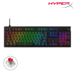 하이퍼엑스 알로이 라이즈 커스텀 기계식 게이밍 키보드 PBT RGB 적축 7G7A3AA