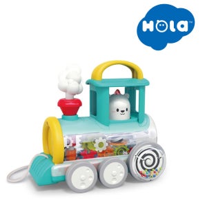 홀라 기차장난감 푸쉬 얼롱 트레인 출발합니다 뿌뿌 -