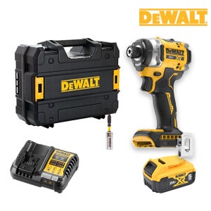 디월트 충전 임팩드라이버 드릴 20V DCF860P1 5.0Ah 배터리1개세트