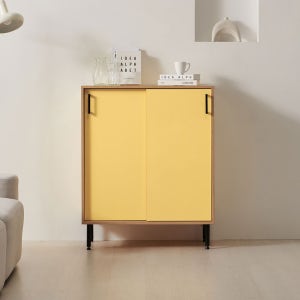 캐비 800 슬라이드 안방 베란다 다용도 미닫이 슬라이딩 수납장