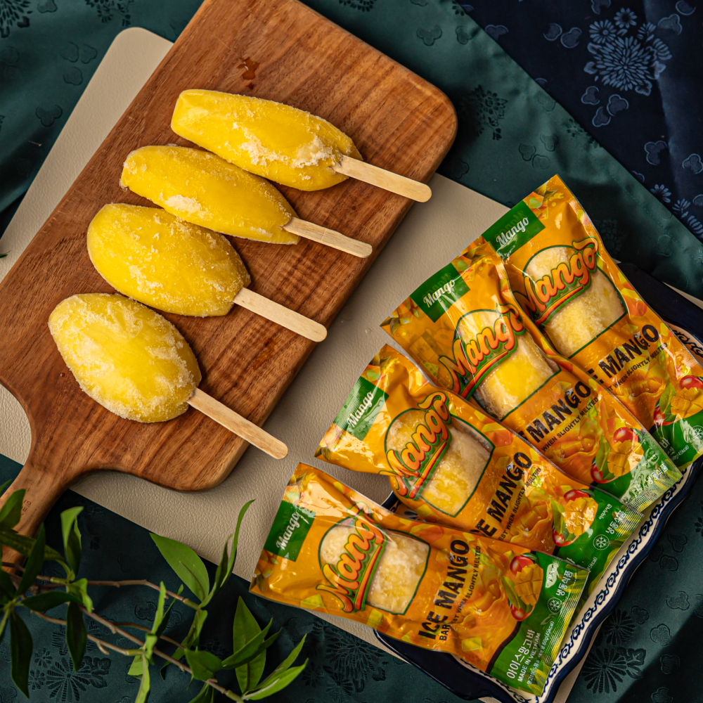 생망고 100% 냉동 아이스망고바 60g 망고스틱 베트남망고