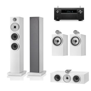 데논 AVC-A1H + B&W 704 S3 5채널(71/705) 홈시어터 홈시네마