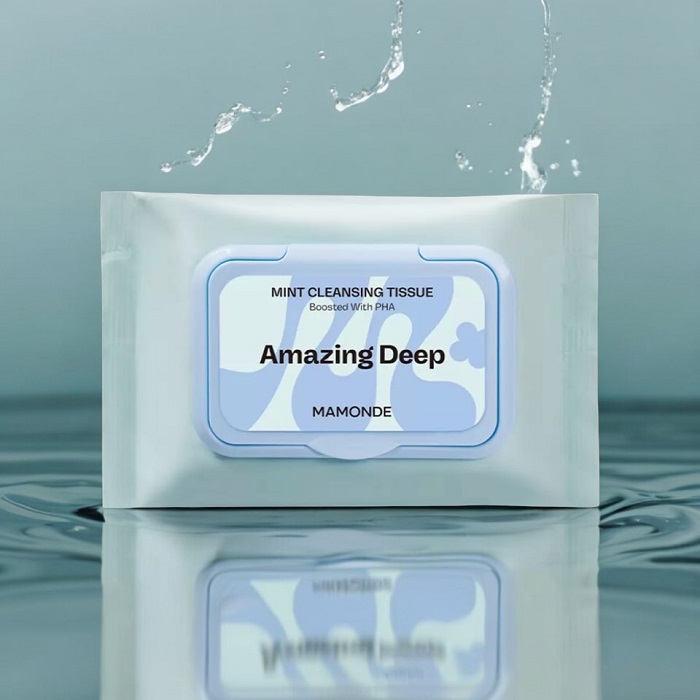 마몽드 클렌징티슈 어메이징딥민트클렌징티슈 70매