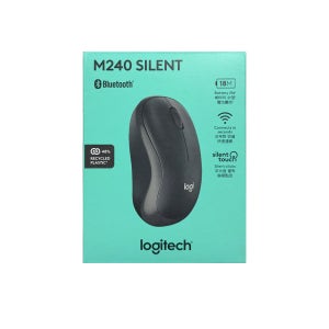 로지텍 M240 Silent 블루투스 무소음마우스 (로지텍코리아/그래파이트) 새제품