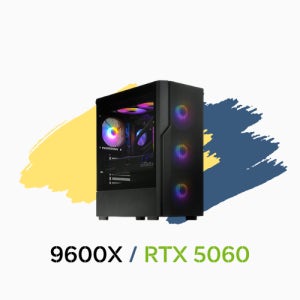 AMD 9600X RTX5060 게이밍 조립PC 데스크탑