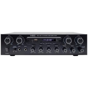 MOS 모스 BSA-400 앰프 4채널 매장 배경음악용 강의실용