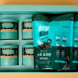 헤이김 초사리 곱창김 & 스틱 김자반 선물세트