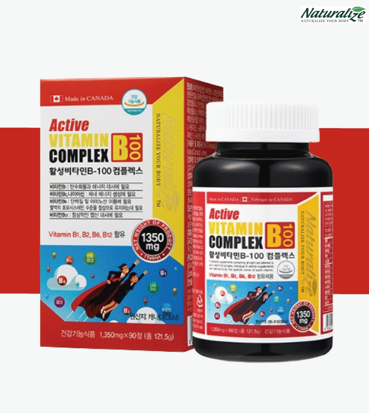 비타민B 컴플렉스 약국 타우린 비타민B 고함량 3개월