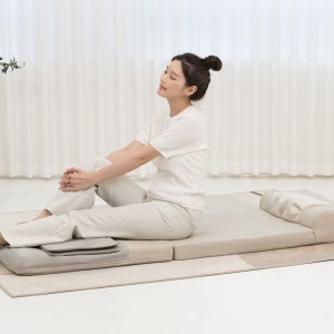 제스파 알리비오 목 어깨 안마기 전신 등 허리 지압 온열 찜질 안마매트 매트리스 마사지기 ZP8376