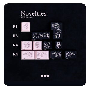 KEYKOBO Pandora 키캡 추가구성 노벨티 킷 등