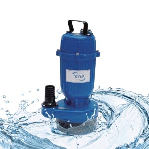 테티스 TSP-250 단상 배수 펌프 소형 수동 양수기 수중펌프