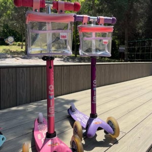 AMOO 자전거 킥보드가방 바구니 비치백 유아동 어린이 마이크로킥보드 스쿳앤라이드