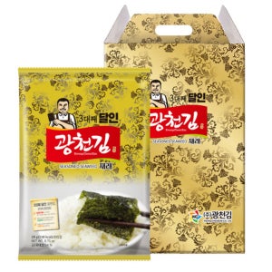 광천김 달인 재래김 전장김 선물세트, 20g, 10개