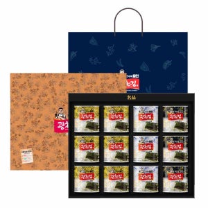 광천김 달인 2호 선물세트 / 재래캔 6개+파래캔 3개+돌캔 3개