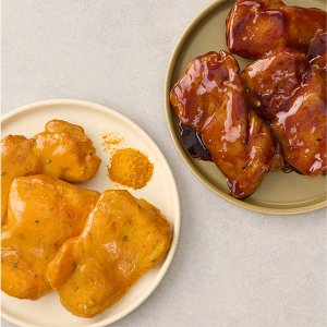 랭커 순살 닭다리 오븐구이 100g X 20팩 / 소스 냉동 헬스