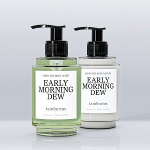 (리본포장) 탬버린즈 샤워리 바디세트 얼리모닝듀 (240ml+235ml)
