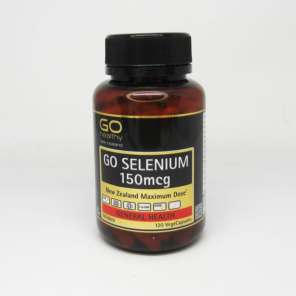 <b>Go Healthy</b> Selenium <b>고헬씨</b> 셀레늄 150mg 120캡슐