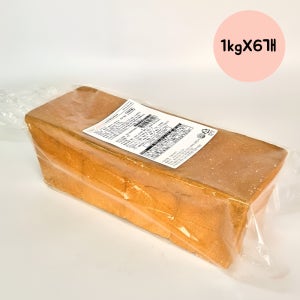파파스푸드 존쿡 브리오슈 통식빵 브리오슈식빵 1kg, 6개