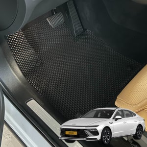 에토스 현대 쏘나타 디엣지 뉴라이즈 LF 중국 택시 체인 카매트 블랙 운전석 엣지없음