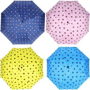 아이디어뱅크몰 곰 캐릭터 UV 자외선차단 3단우산 암막우산 우양산