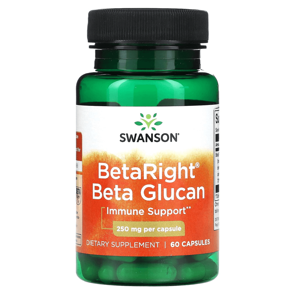 스완슨 <b>베타라이트 베타글루칸</b> 250mg 60캡슐 Beta Glucan