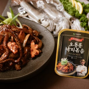 [셰프의손맛] 낙지볶음 230g 최인선 셰프의 밀키트 오동통 술안주 반찬 집들이음식 캠핑요리