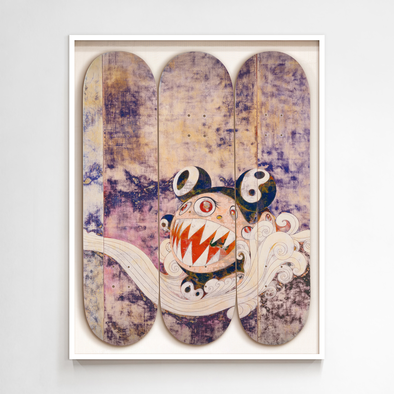 위아트 현대미술 무라카미 다카시 (Takashi Murakami) 727 (Skateboard) 오리지널 판화 그림