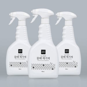 The 깨끗한 물때 제거제 900ML x 3개 / 화장실 욕실 샤워부스 싱크대 청소세제