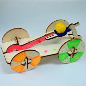 투석기 만들기 (1인용) / 지레의원리, 포물선운동 실험키트