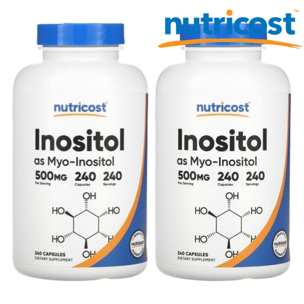 1+1 <b>뉴트리</b>코스트 이노시톨 미오이노시톨 500mg 240캡슐 생리 <b>여드름</b> 호르몬 조절
