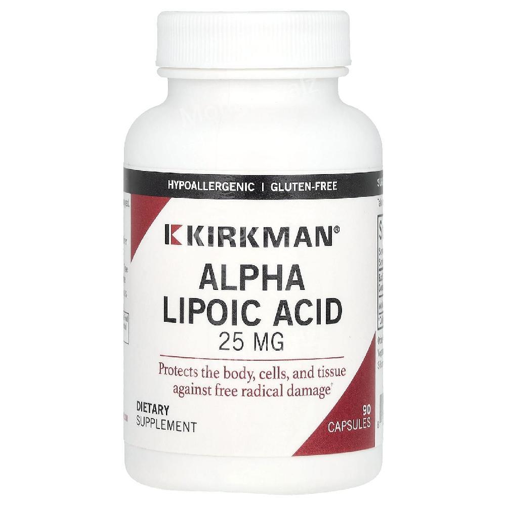 <b>알파리포산 25mg</b> 90캡슐 컬크맨랩