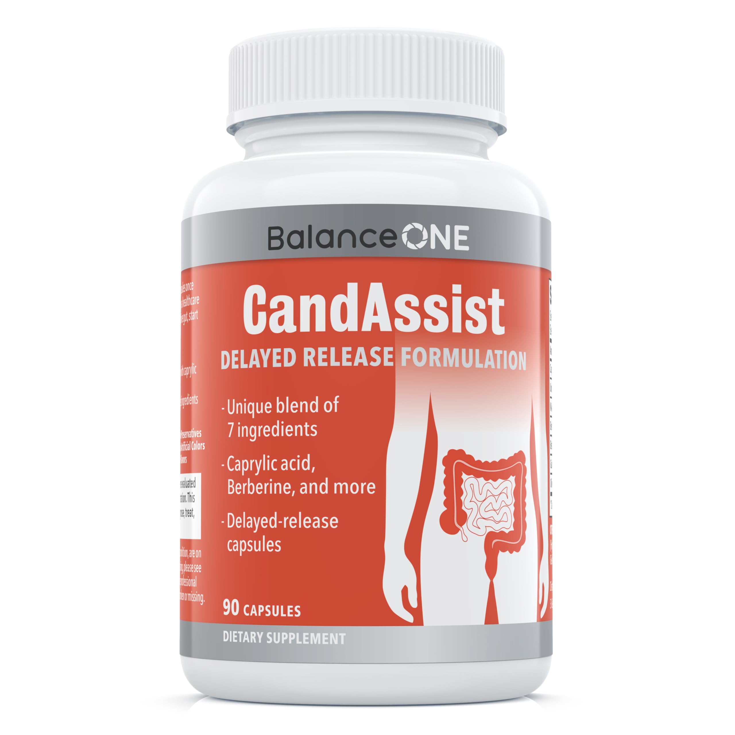 밸런스원 CandAssist 90정 <b>카프릴산</b> 오레가노 베르베린