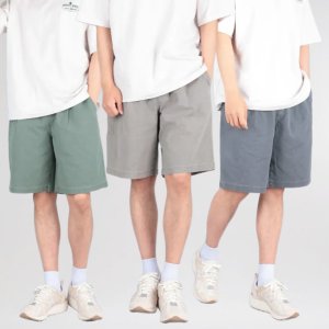 남자 와이드 밴딩 반바지 버뮤다 팬츠