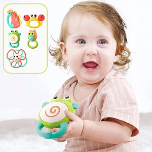 홀라 딸랑이 애니멀 오케스트라 래틀 5종 세트 감각발달 장난감