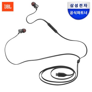 삼성공식파트너 JBL TUNE 310C 유선 이어폰 블랙