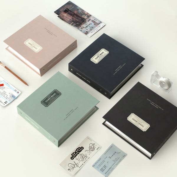 아이코닉 모멘트 티켓북 (야구 뮤지컬 콘서트 영화 오리지널티켓 보관 바인더 앨범 스크랩북)