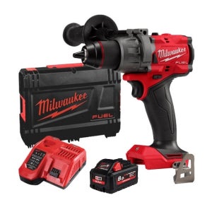 밀워키 M18 FPD3-801X 충전 GEN4 해머 드릴 18V 8Ah배터리 1개